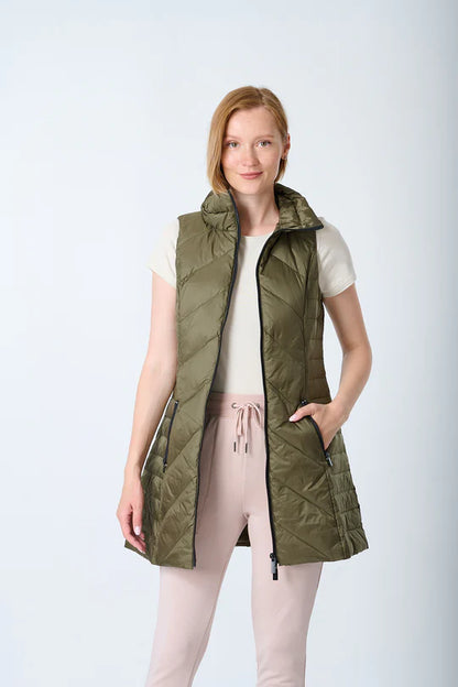 My Anorak Chevron Quilted Vest