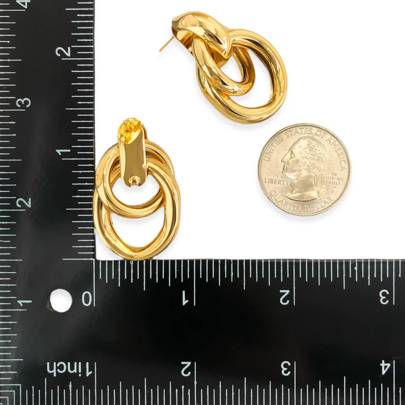 Double Link Luxe Earring