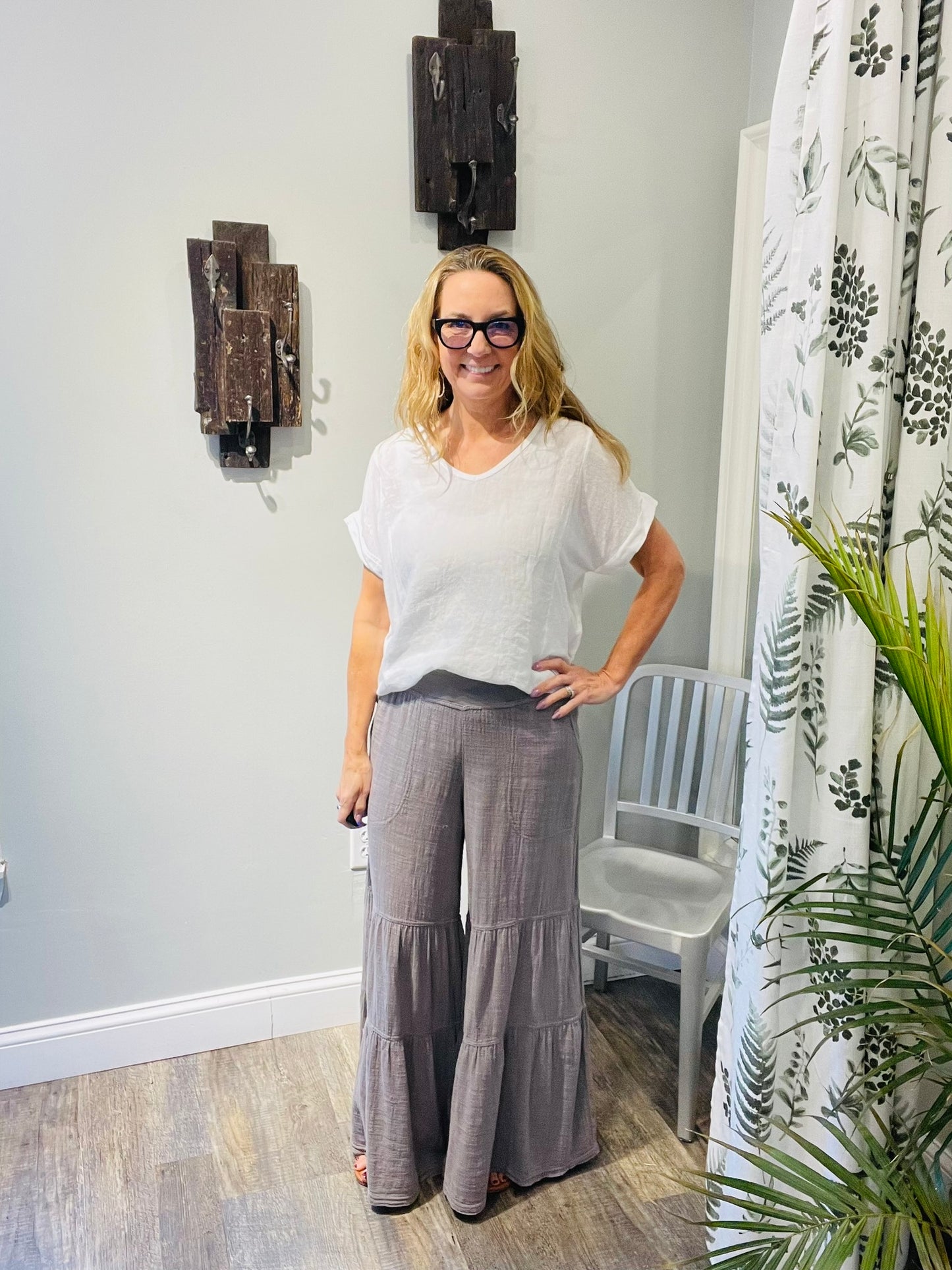 Tempo Paris Everyday Linen Top