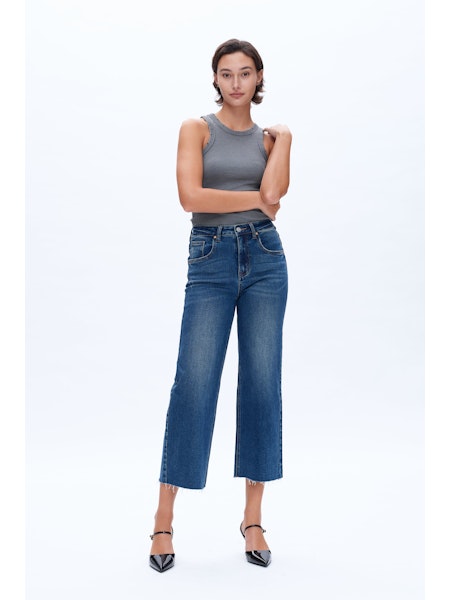 Bayeas Wide Leg Surf Jeans