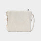 Ethnic Wood Metal Beaded Bag / Wristlet