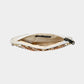 Ethnic Wood Metal Beaded Bag / Wristlet