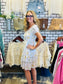 Tempo Paris Cap Sleeve Dress
