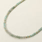 Natural Faceted Stone Choker Necklace