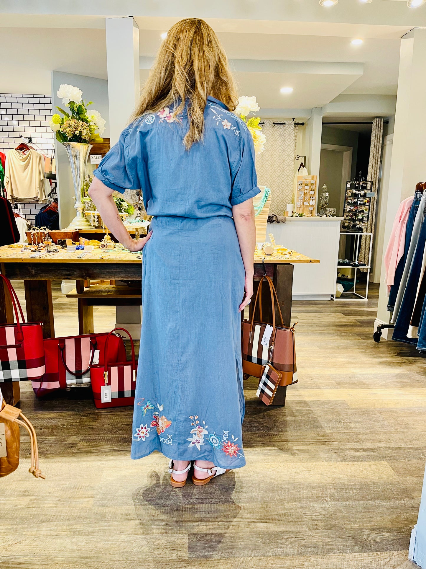 Kyla Seo Embroidered Marisol Dress