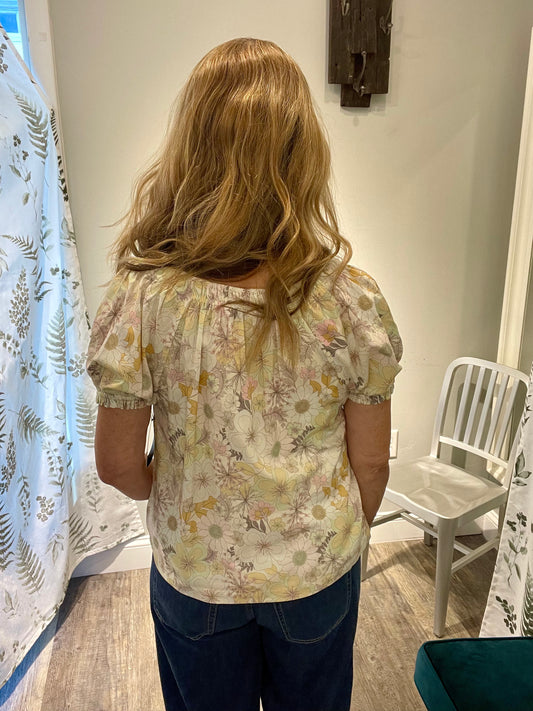 Liverpool Free and Floral Top