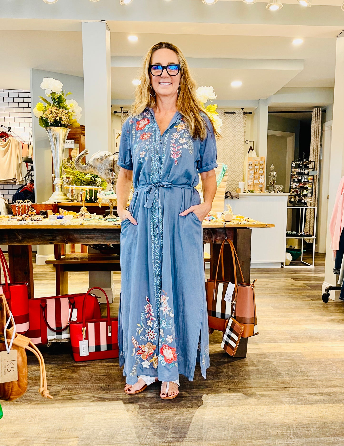 Kyla Seo Embroidered Marisol Dress