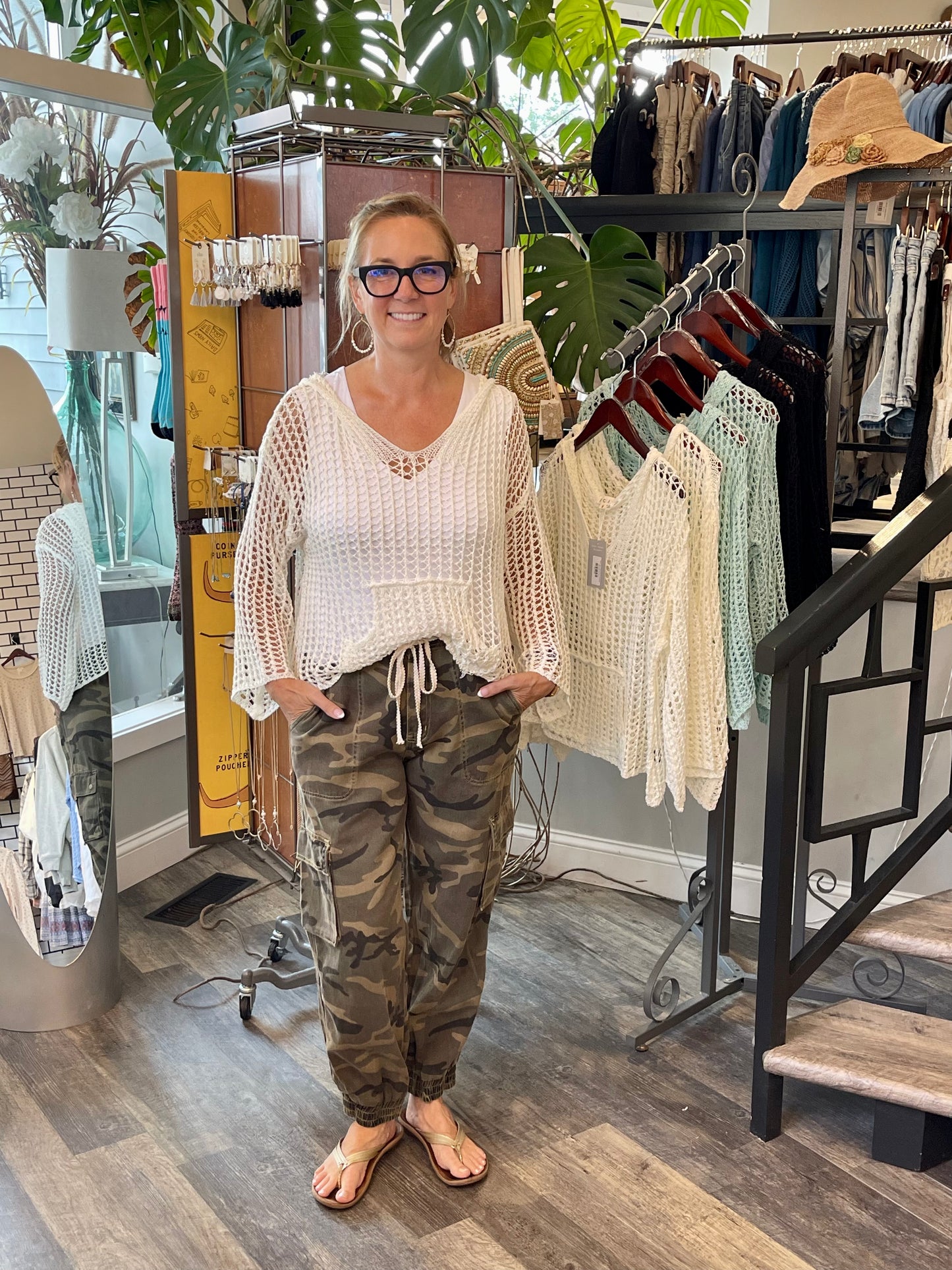 POL Comfy Camo Jogger Pants