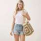 Granny Square Crochet Tote Bag