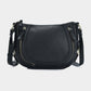 Faux Leather Compact Crossbody Bag