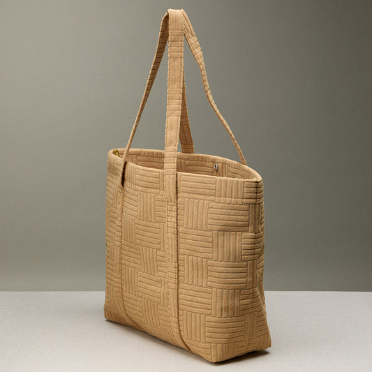Grid Pattern Everyday Tote Bag
