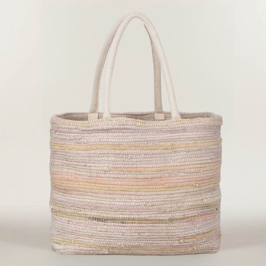 Large Everyday Woven Carryall Tote Bag