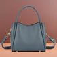 Faux Leather Structured Crossbody Handbag