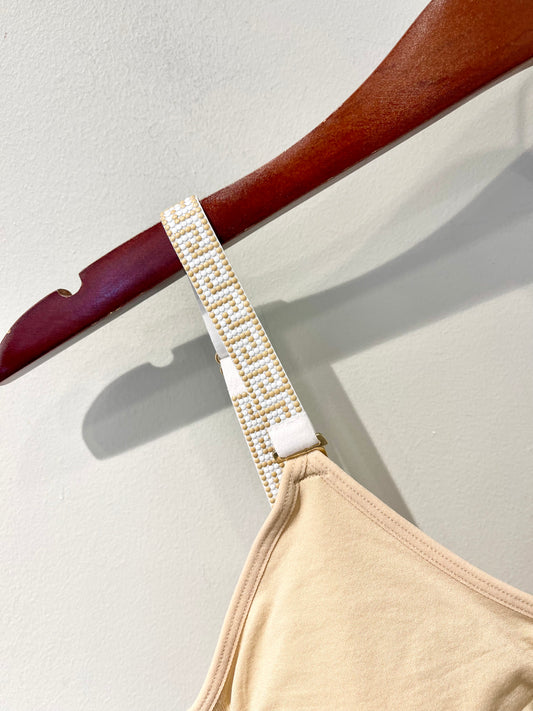 Strap-Its Luxe on White Bra