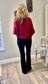 Just Black Regular Hem Bootcut Jeans