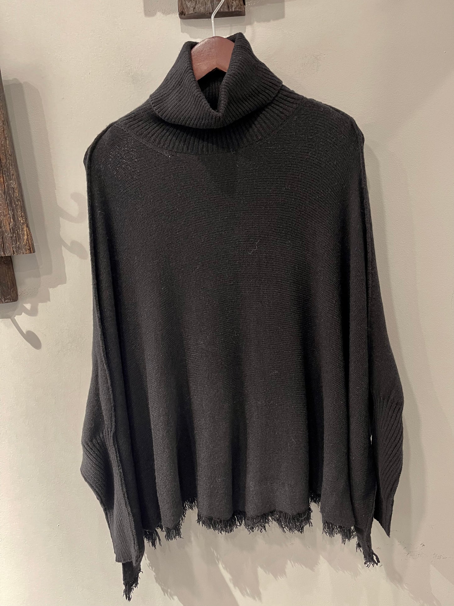 Tempo Paris Fringe Hem Sweater