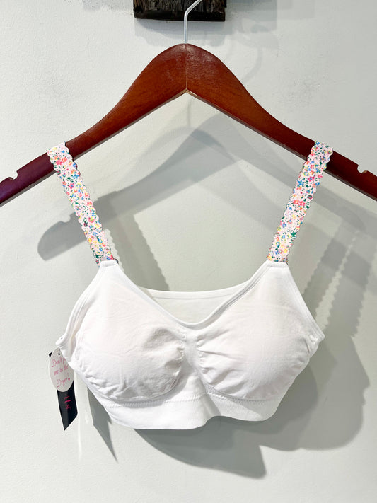 Strap-Its Vintage Flowers Bra