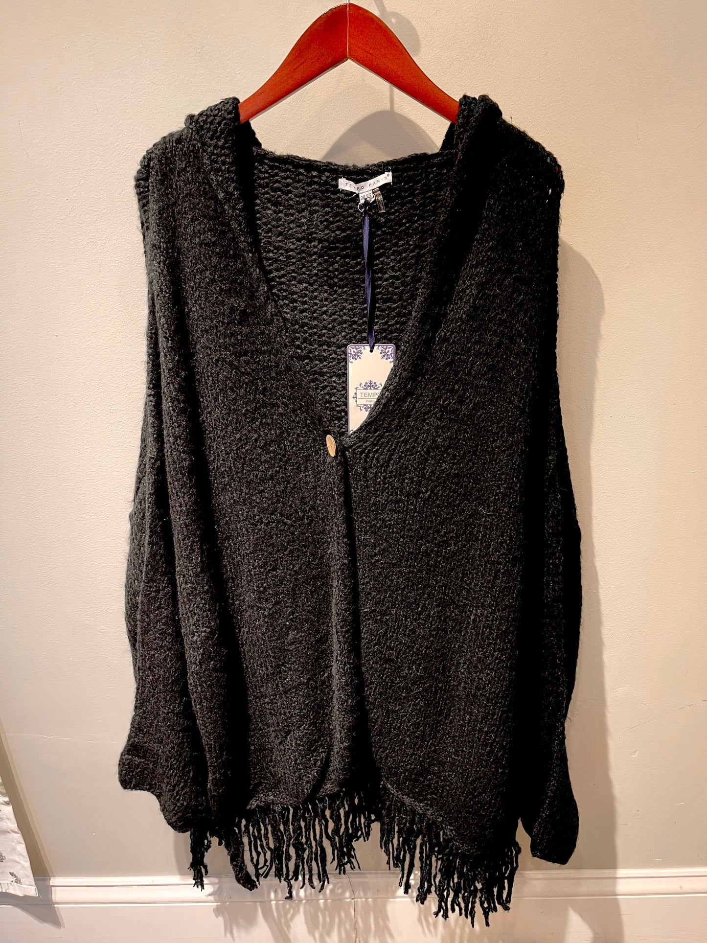 Tempo Paris Starry Fringe Cardigan