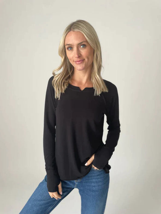 Six Fifty French Terry Payton Top