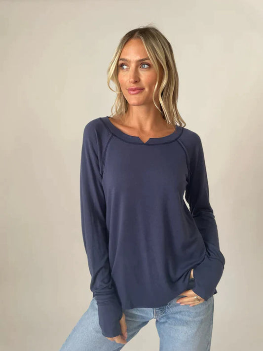 Six Fifty French Terry Payton Top