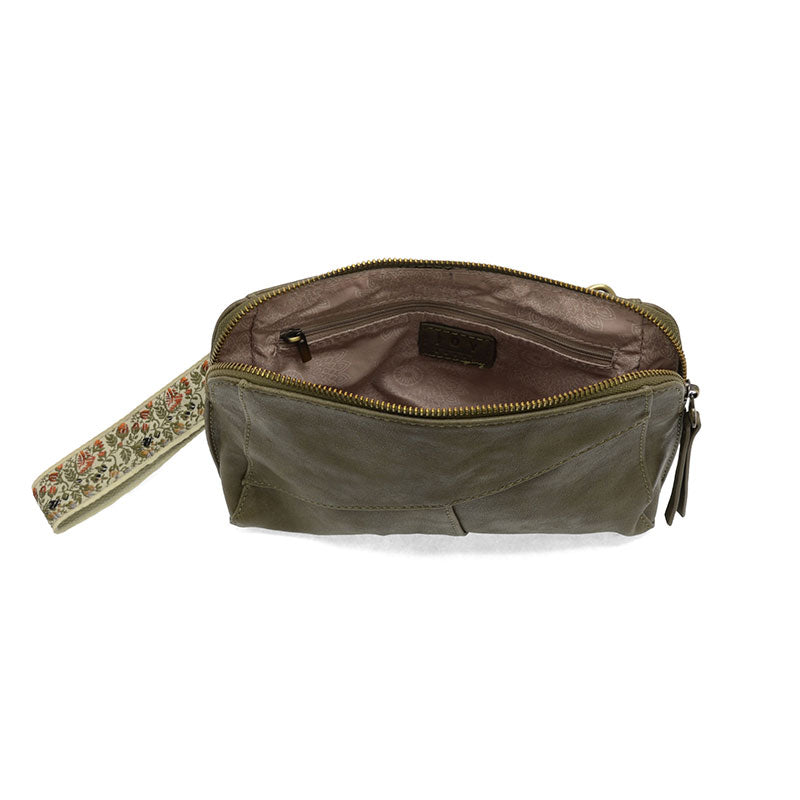 Joy Susan Gigi Crossbody with Woven Strap