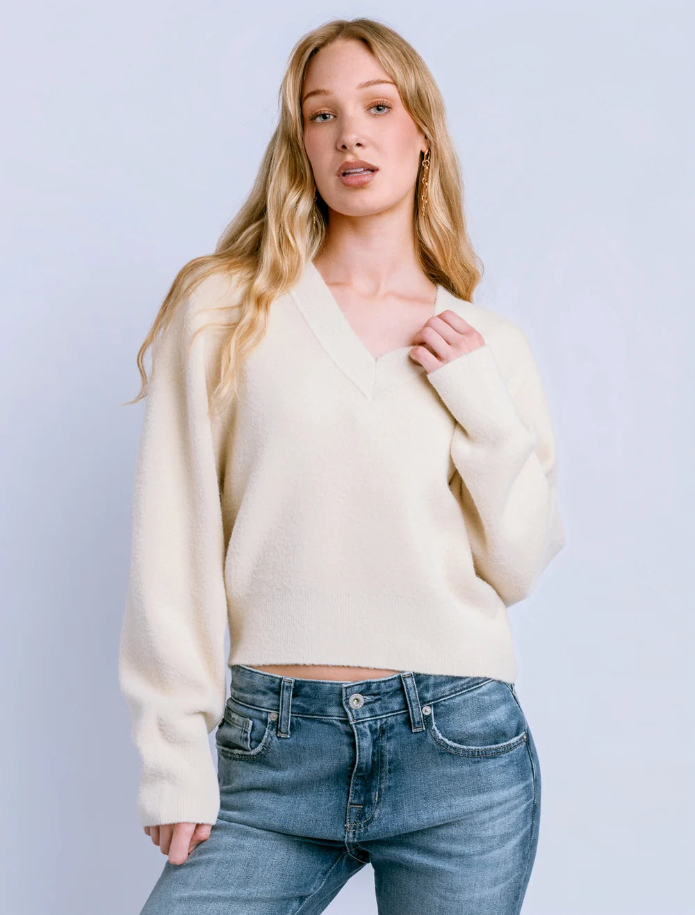 Kerisma V Neck Carrara Sweater