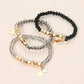 Star Charm Beaded Stretch Bracelets