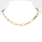 18K Dipped Stainless Steel Chain Necklace
