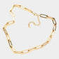 18K Dipped Stainless Steel Chain Necklace