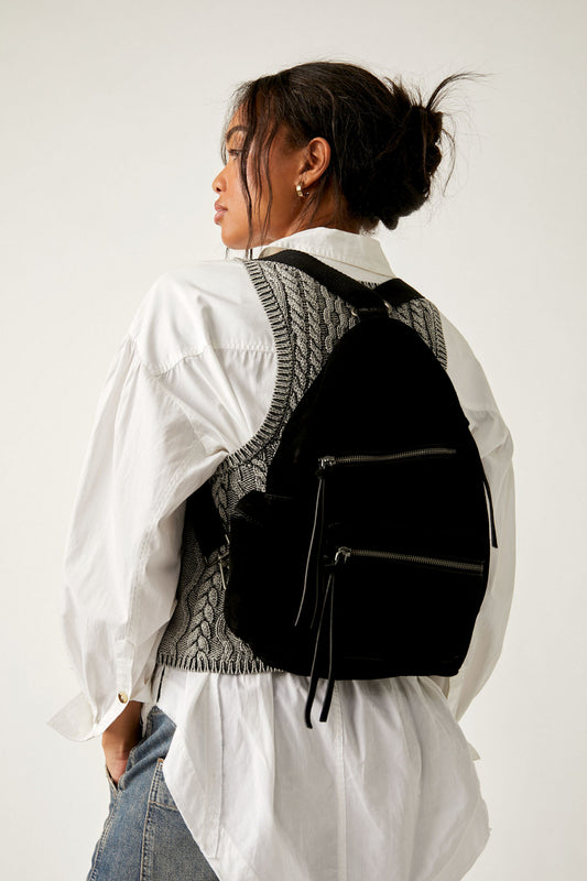 Free People Oxford Suede Sling Crossbody