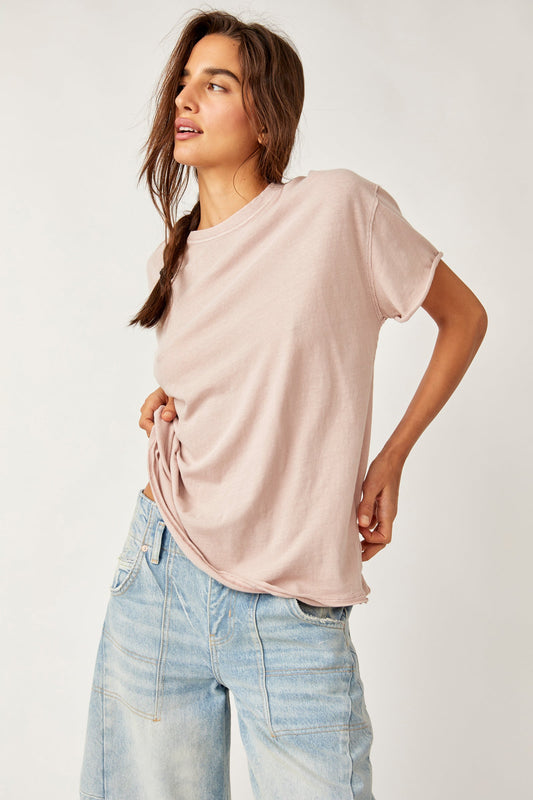 Free People Cotton Nina T Shirt Top