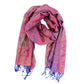 Metallic Paisley Printed Pashmina Scarf Shawl