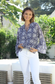 Veronica M Abbott Flare Sleeve Blouse