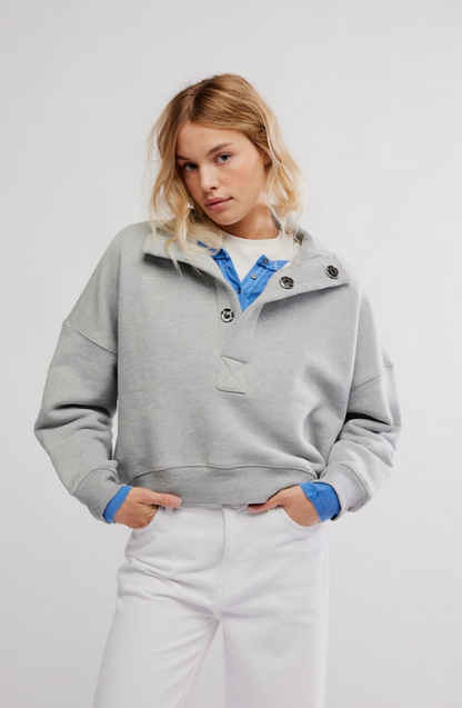 Free People Timeless Pullover Sweatshirt