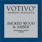 Votivo Smoked Wood & Amber Soy Candle