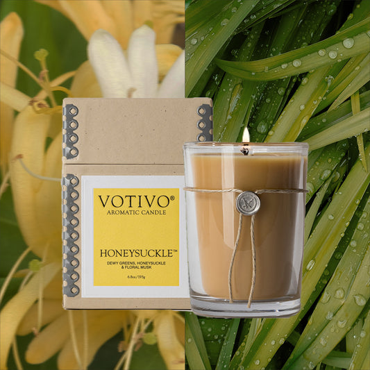 Votivo Honeysuckle Soy Candle