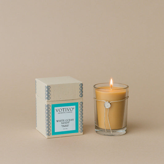 Votivo White Ocean Sands Soy Candle