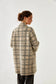 Nekane Plaid Checked Collared Jacket
