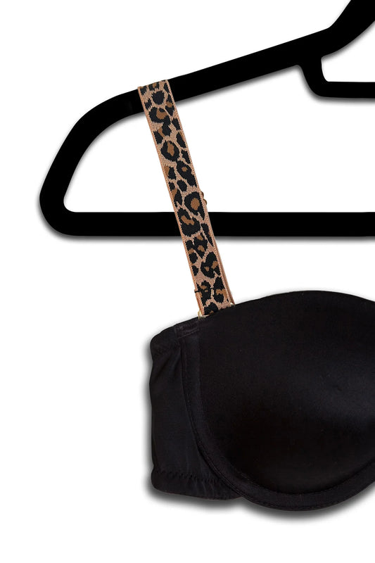 Strap-Its Champagne Leopard Bra