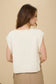 Blu Pepper Cable Knit Side Tie Vest
