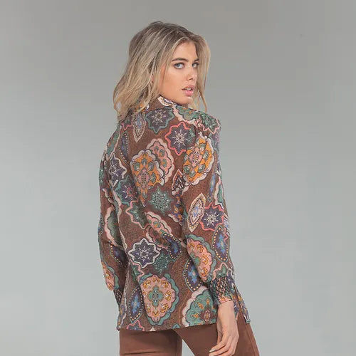 Paparazzi Happy Hippie Top - LARGE