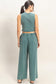 Hyfve Mineral Washed Wide Leg Pants