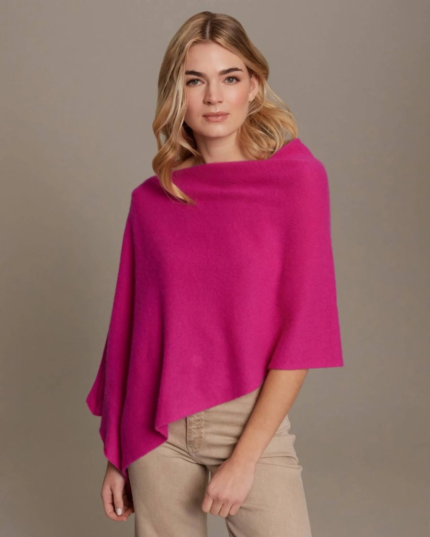 Alashan Mongolian Cashmere Poncho / Scarf