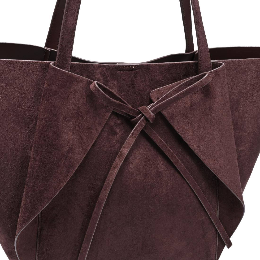 Soren Faux Suede Handbag