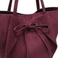 Soren Faux Suede Handbag