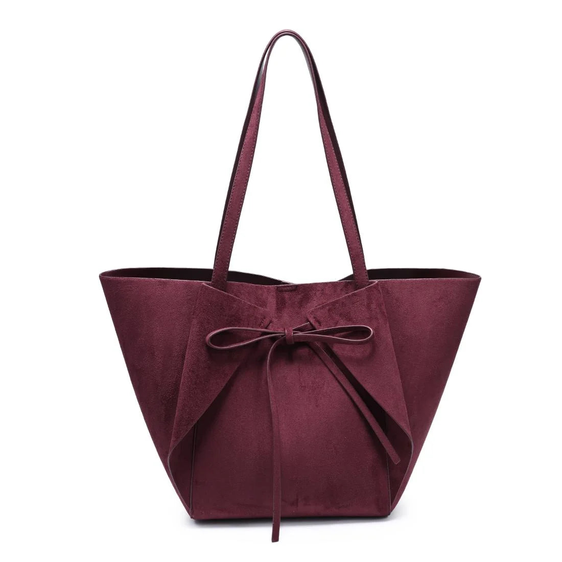 Soren Faux Suede Handbag