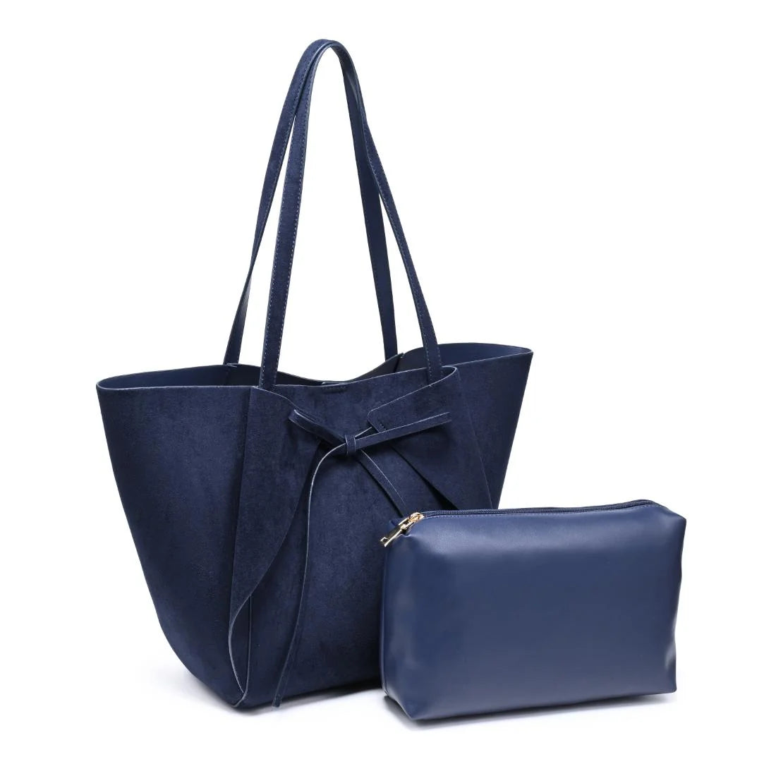 Soren Faux Suede Handbag