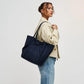 Soren Faux Suede Handbag