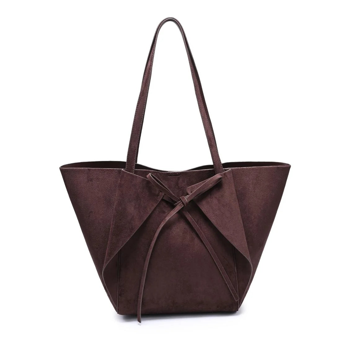 Soren Faux Suede Handbag