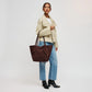Soren Faux Suede Handbag